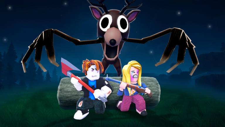 99 Nights in the Forest official Roblox gameplay artwork