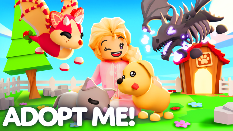Adopt Me official Roblox gameplay artwork