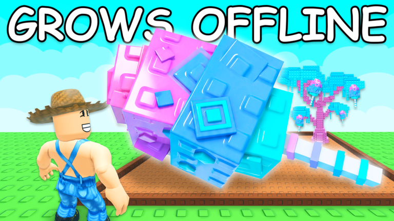 Grow a Garden official Roblox gameplay artwork