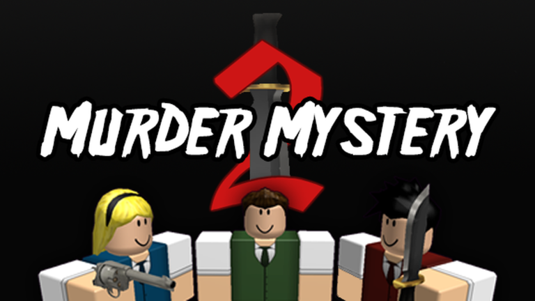 Murder Mystery 2 official Roblox gameplay artwork