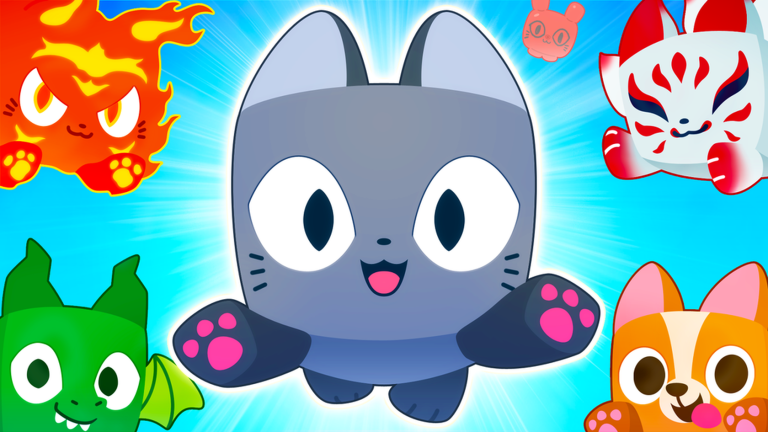 Pet Simulator 99 official Roblox gameplay artwork