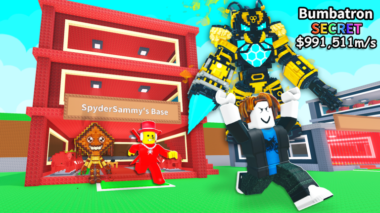 Steal a Brainrot official Roblox gameplay artwork